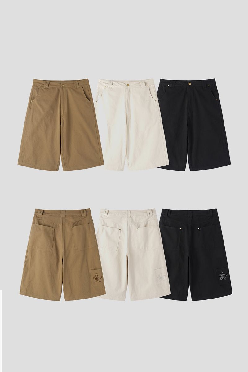 Star Pocket Bermuda Pants