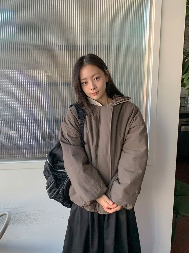 BAON（バオン）の「Okolie No Collar Over Padding Jumper（Jackets/Outerwear）」