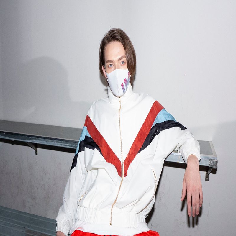 FASHION MASK - LM WHITE