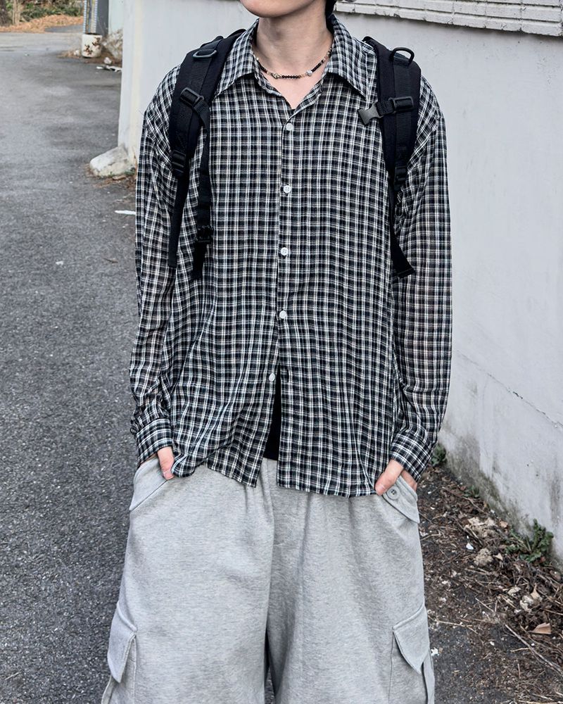 Focus Seersucker Check Shirt