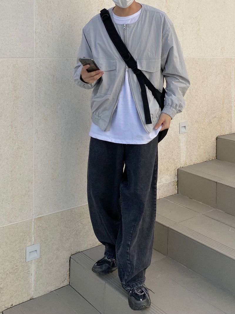 For season balloon fit denim pants 2C