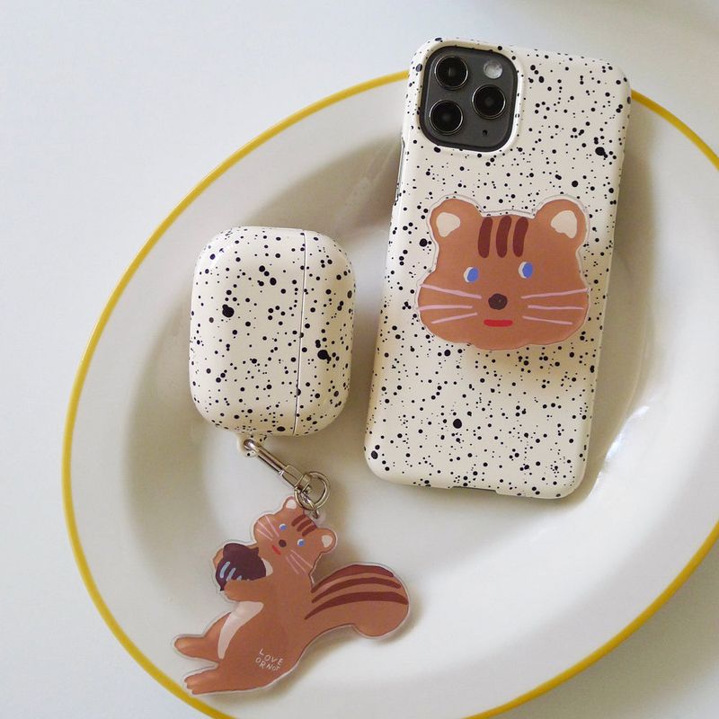 [MADE]Cookie Cream-Glossy Airpodcase