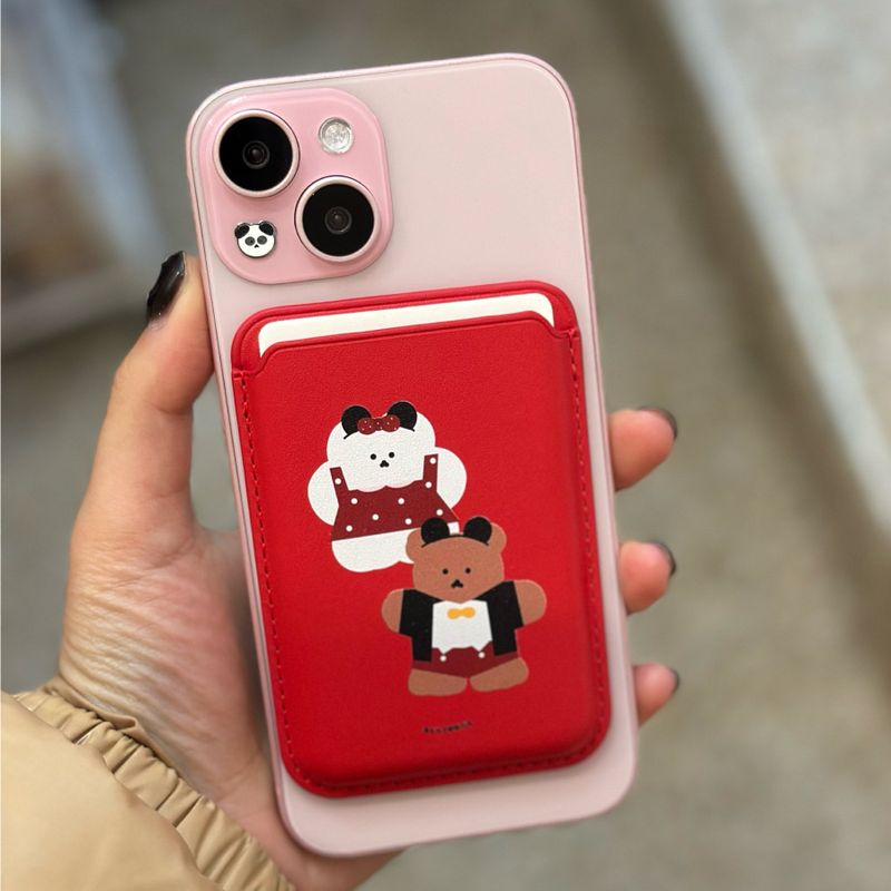 Chanibearの「Chanibear Magsafe Card Wallet (design 15)(Smartphone Accessories)」