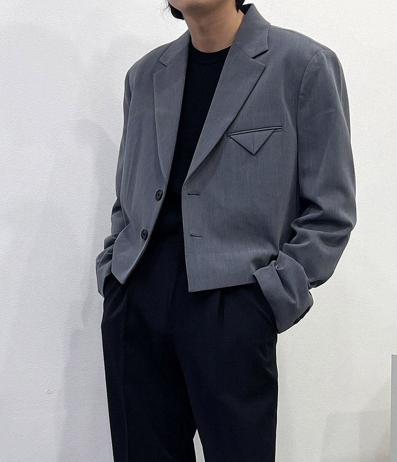 CR Micro Cropped Jacket (2 colors)