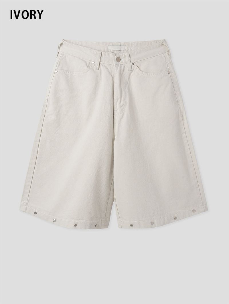 STUD BERMUDA PANTS (2C)