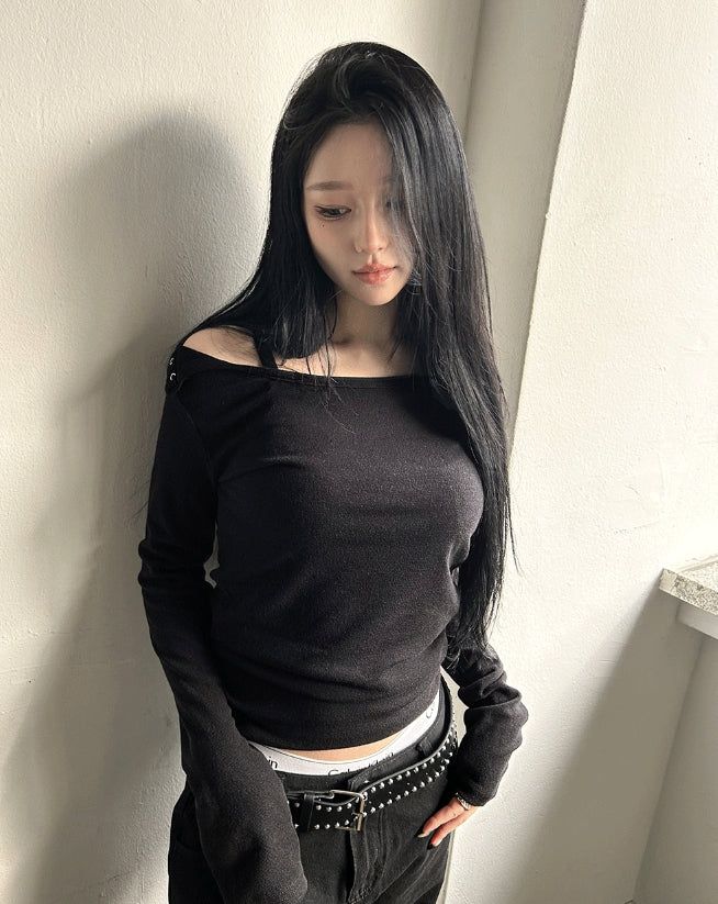 Shoulder Button Snap Inner T