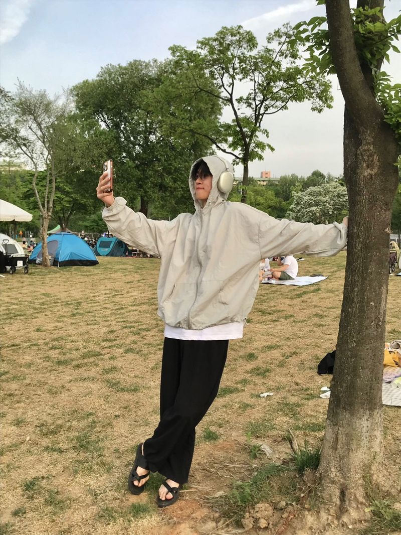 Kaiden loosefit windbreaker
