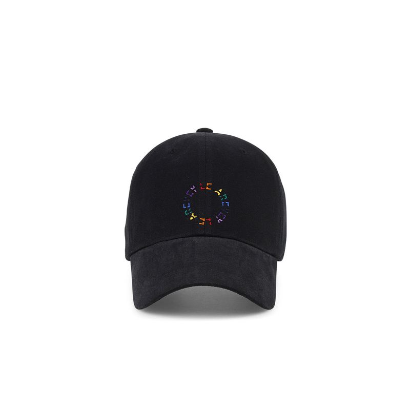 LE AREVEY(アルヴェイ)の「LE AREVEY RAINBOW SIGNATURE CIRCLE WASHING BLACK(Hats)」