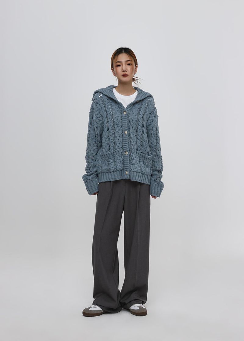 [MADE] Dominic Wide Tuck  Slacks