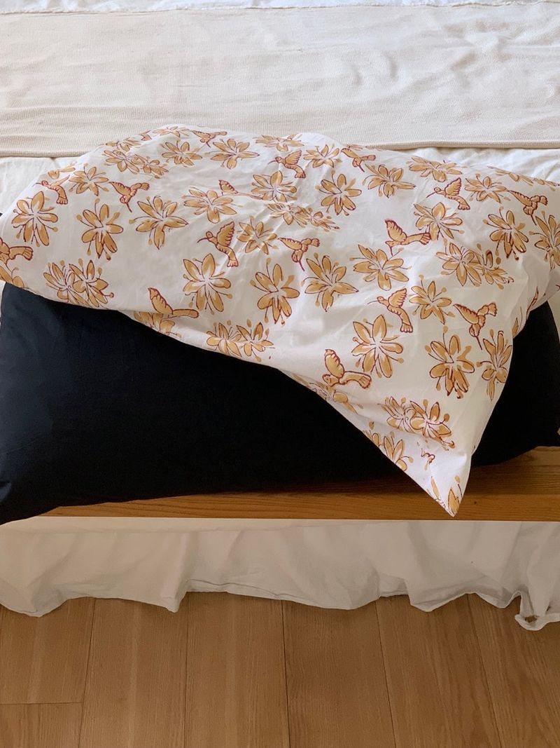 Hucha Pillow Cover (Hand-block Print)
