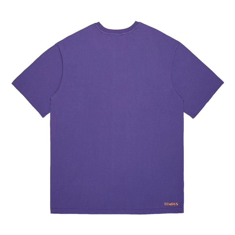 SPACE BEAR BIG LOGO T-SHIRTS [PURPLE]