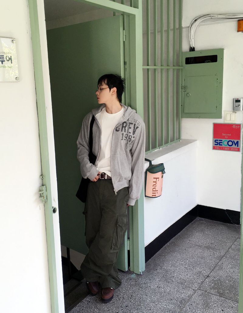 HOLY IN CODE（ホーリーインコード）の「No.1404 CREW hood ZIP-UP (3color)（Tops）」