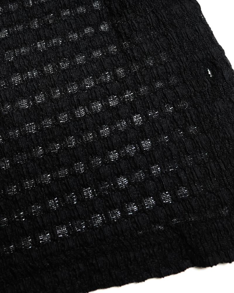 Boho Lace Cardigan Black