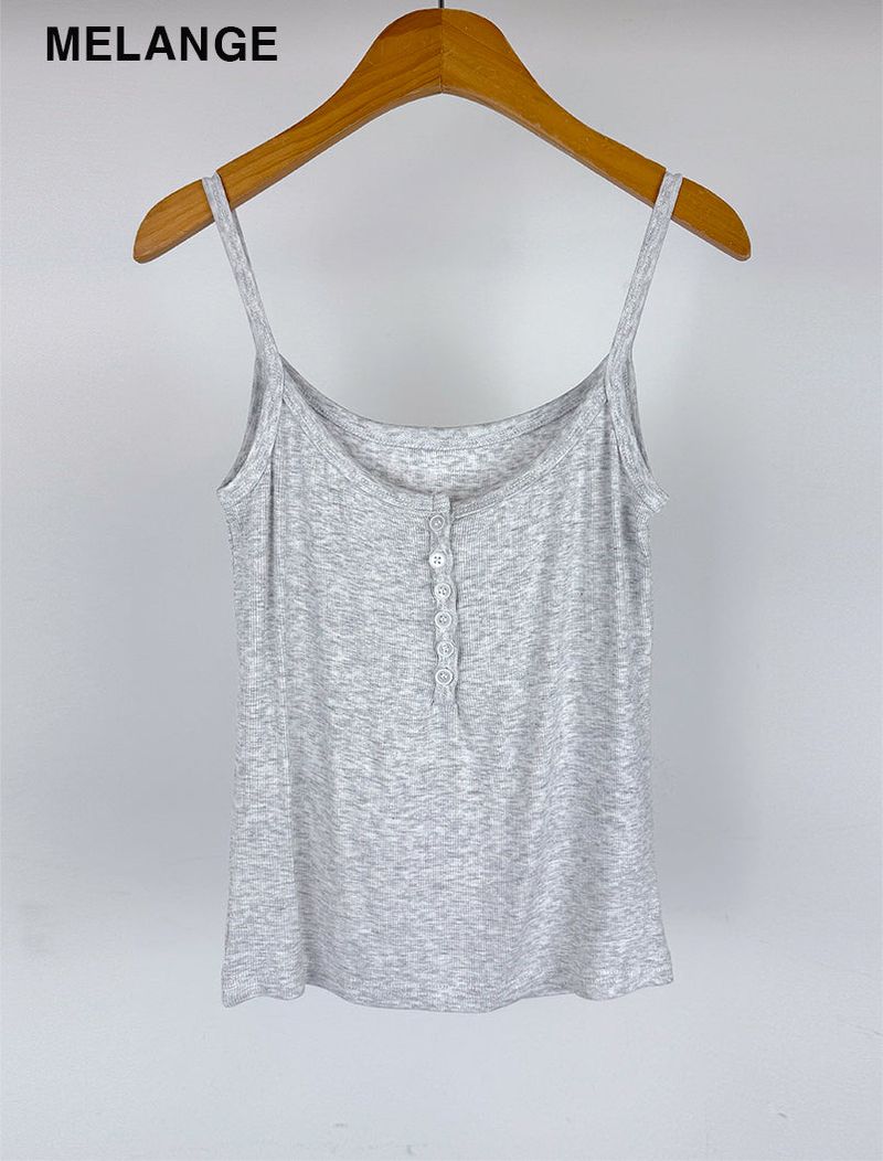 BUTTON FIT SLEEVELESS (6C)