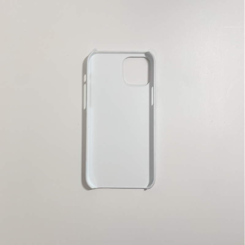 [MADE] grayish logo hard phone case (matt)