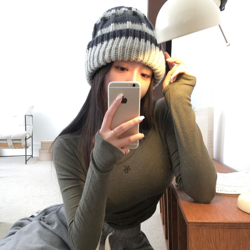BEIDELLI（ベイデリー）の「CHOPPY RIB COLORED KNIT CAP（Hats）」