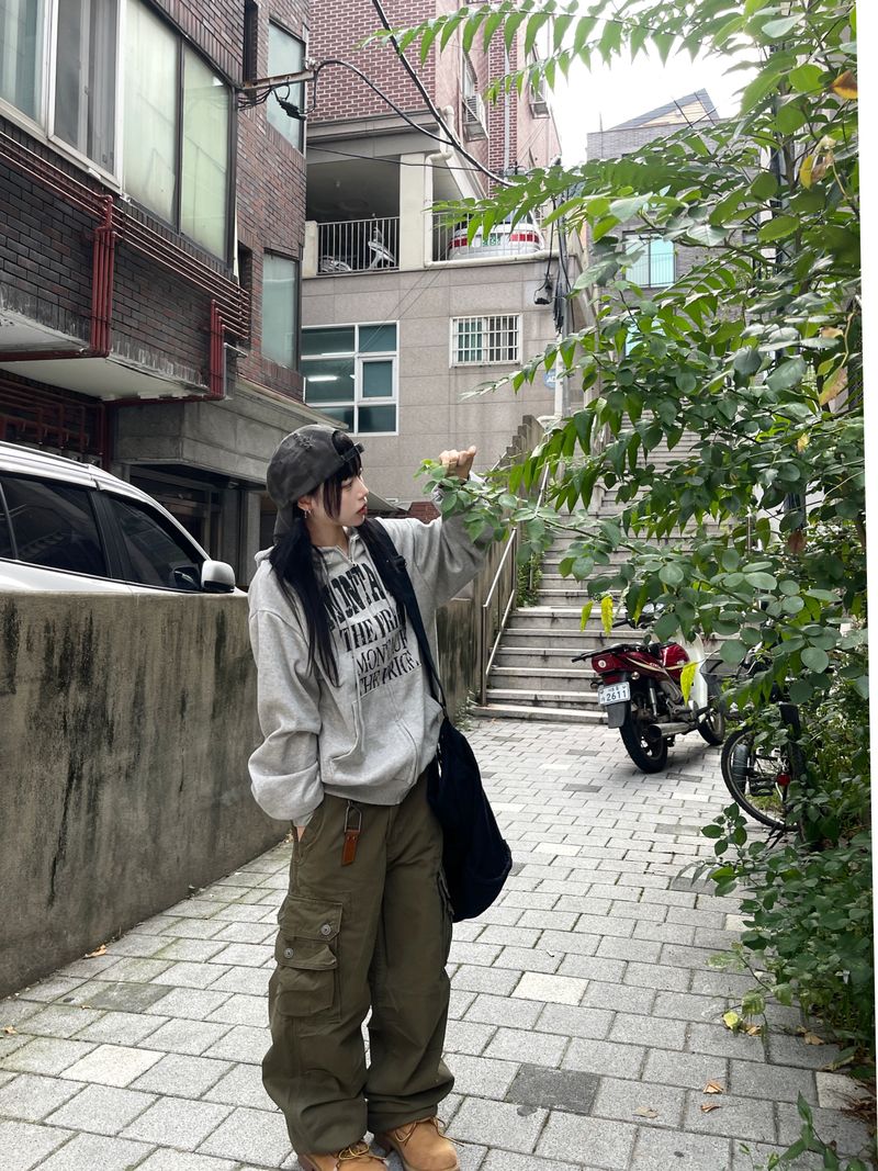 Ren Vintage Detail Cargo Pants