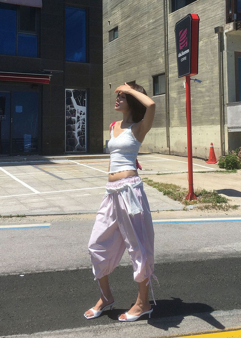 CARGO STRING BERMUDA PANTS (6color)