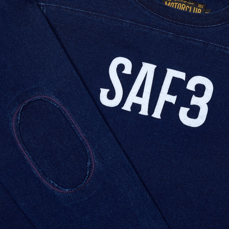  1/2 REGION MOTORS CLUB INDIGO DENIM LONG SLEEVE