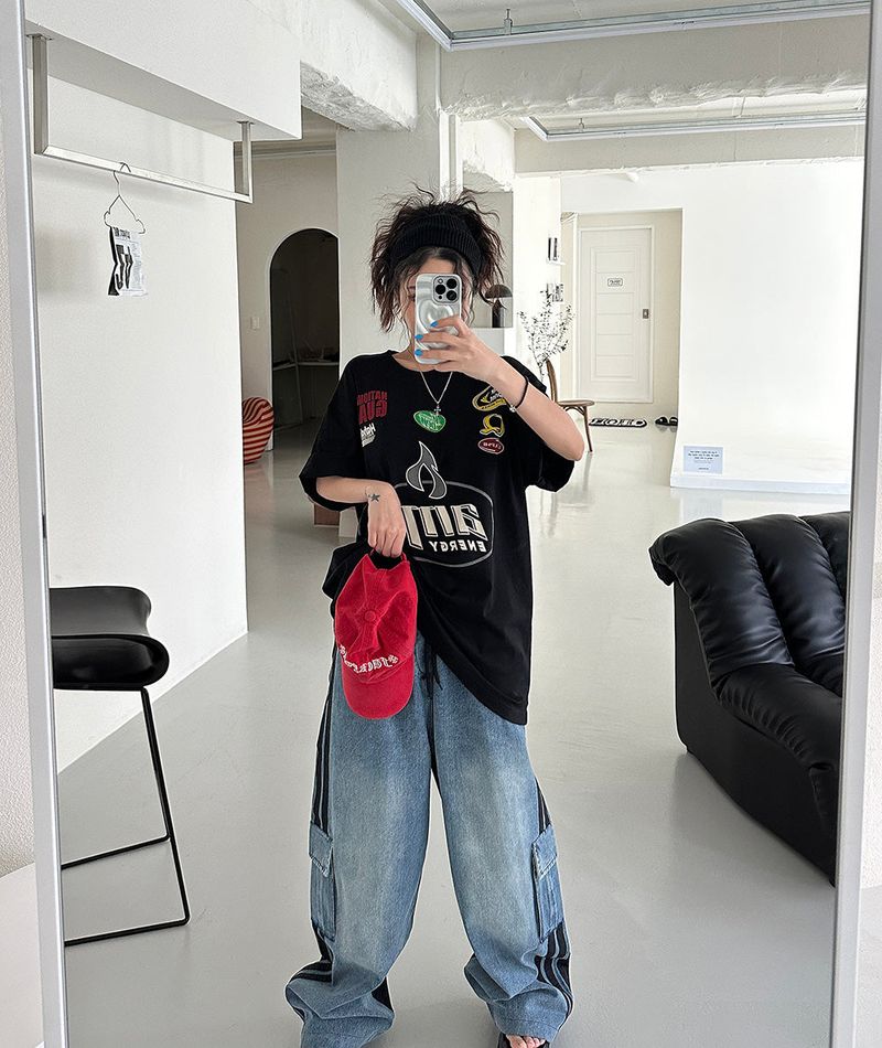 Denim Half Unissex Pants