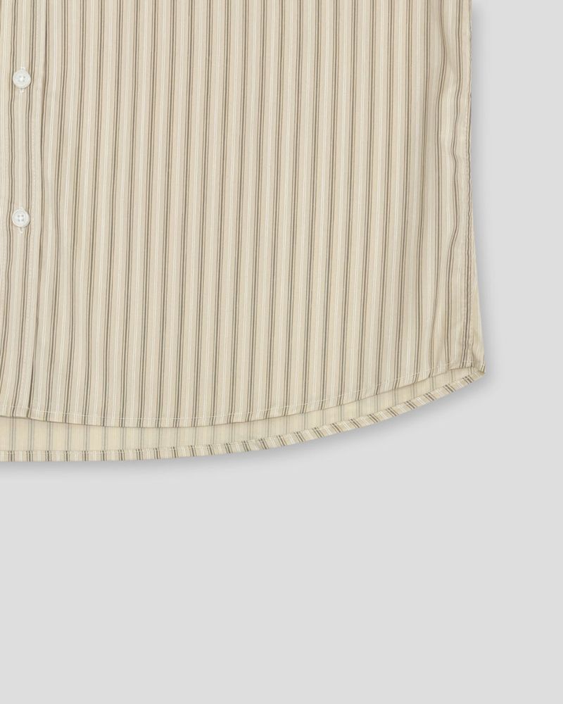 Pastel Oversized Stripe Shirt
