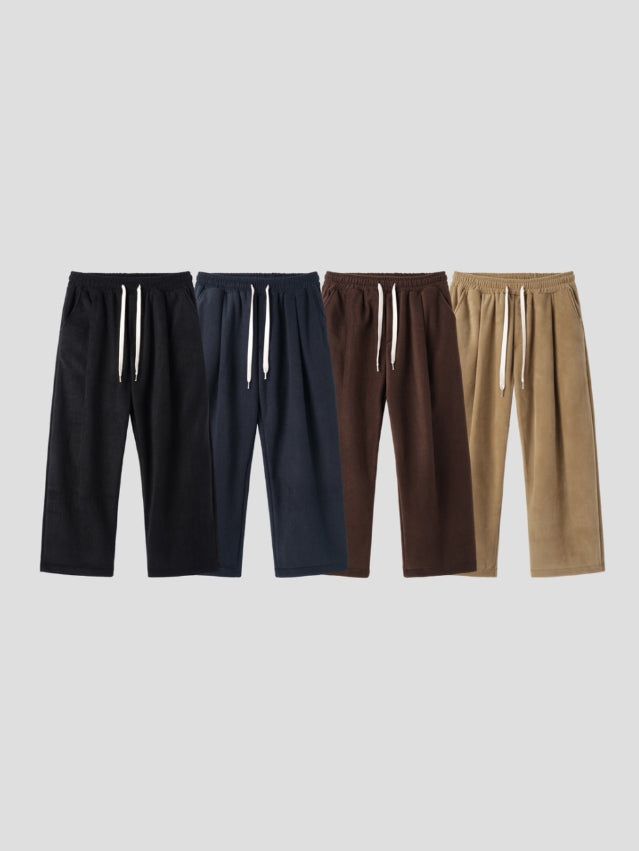 Cozy Fleece Wide Sweatpants