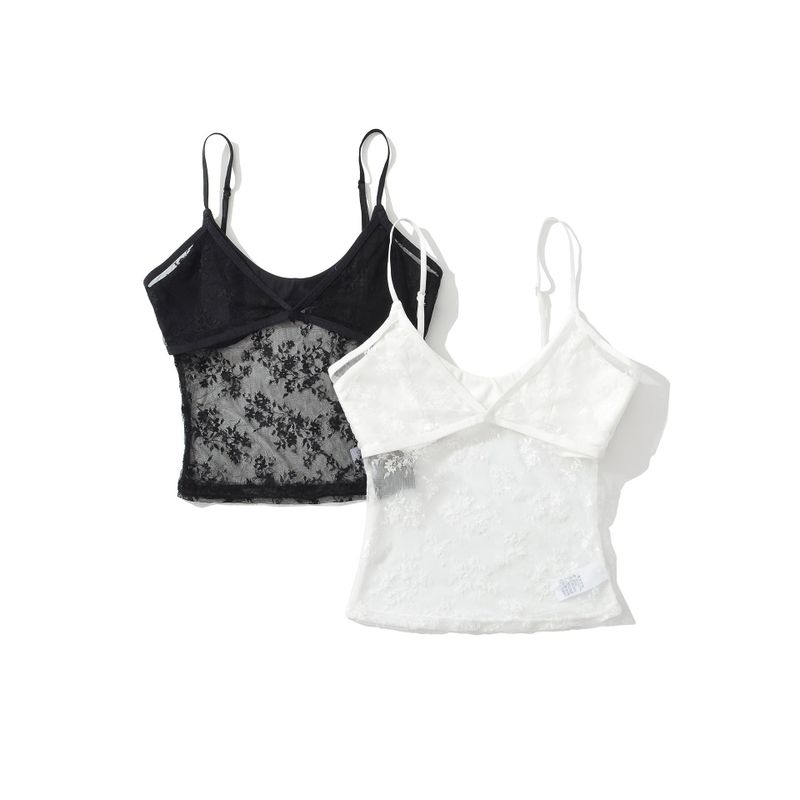 Elody Floral Mesh Sleeveless