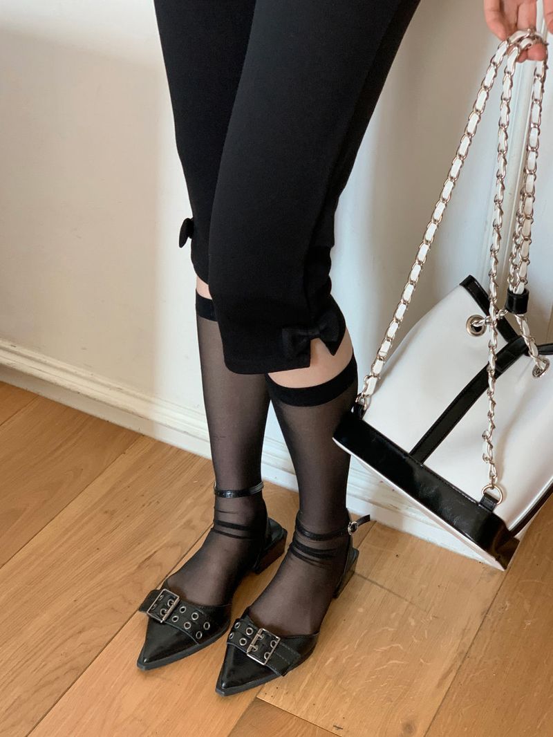 Blair Ribbon Biker Cari Pants