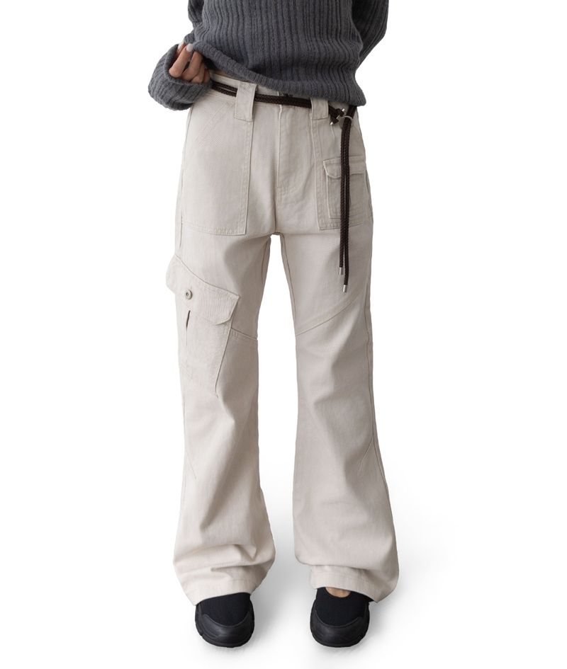 (Unisex) Onne Cargo Flare Work Pants
