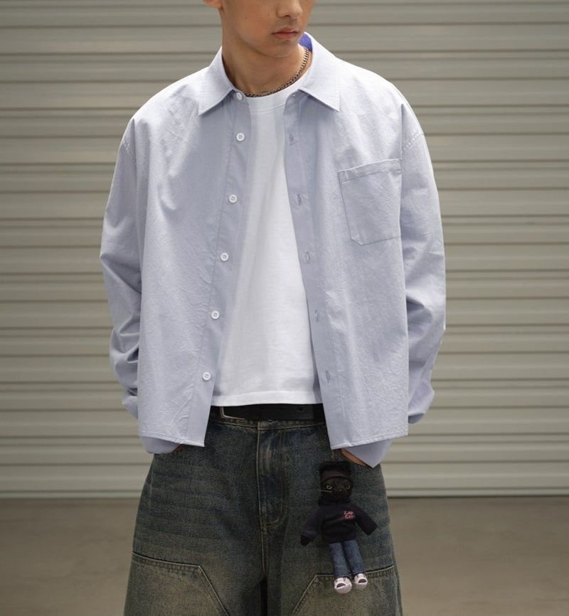 Adrian Boxy Pocket Shirt