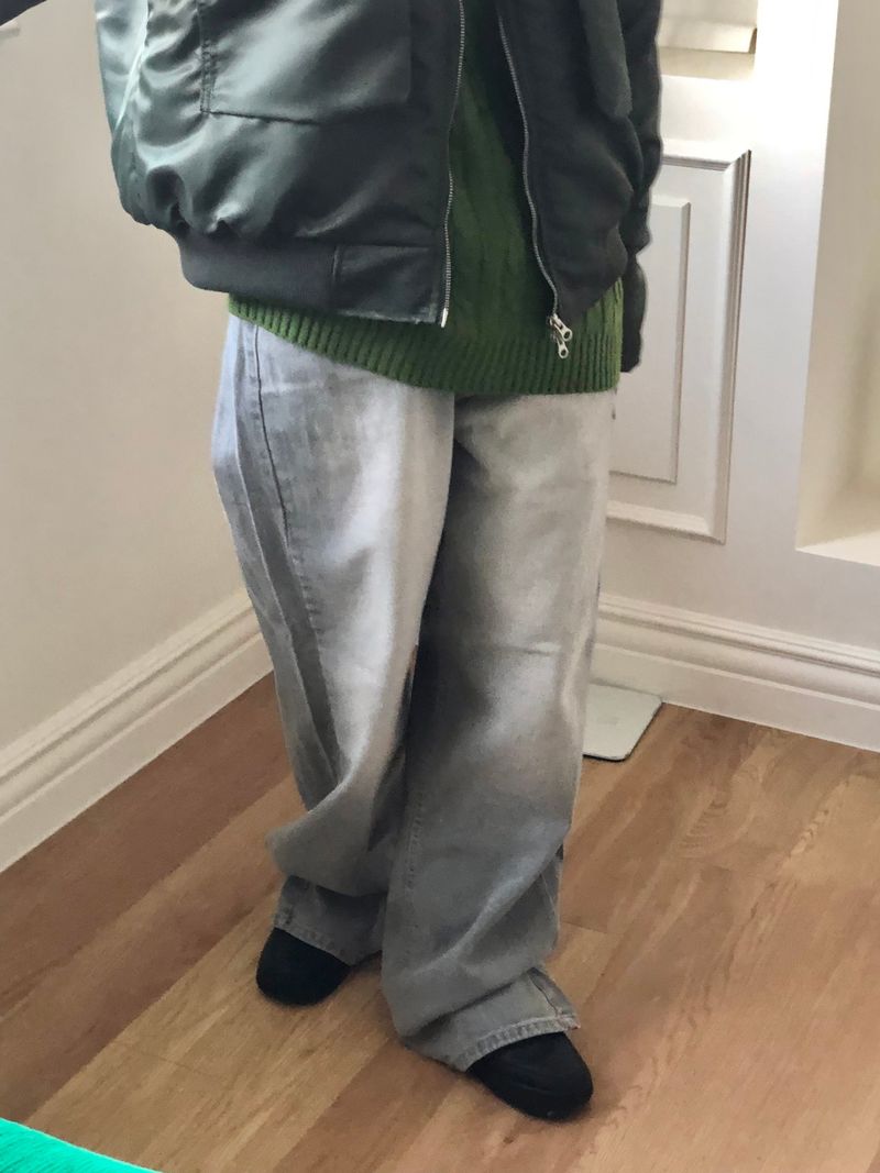 Canis gray denim pants