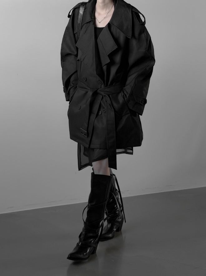 Loent trench long coat