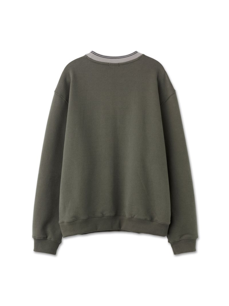 drawing artwork sweatshirt [khaki]