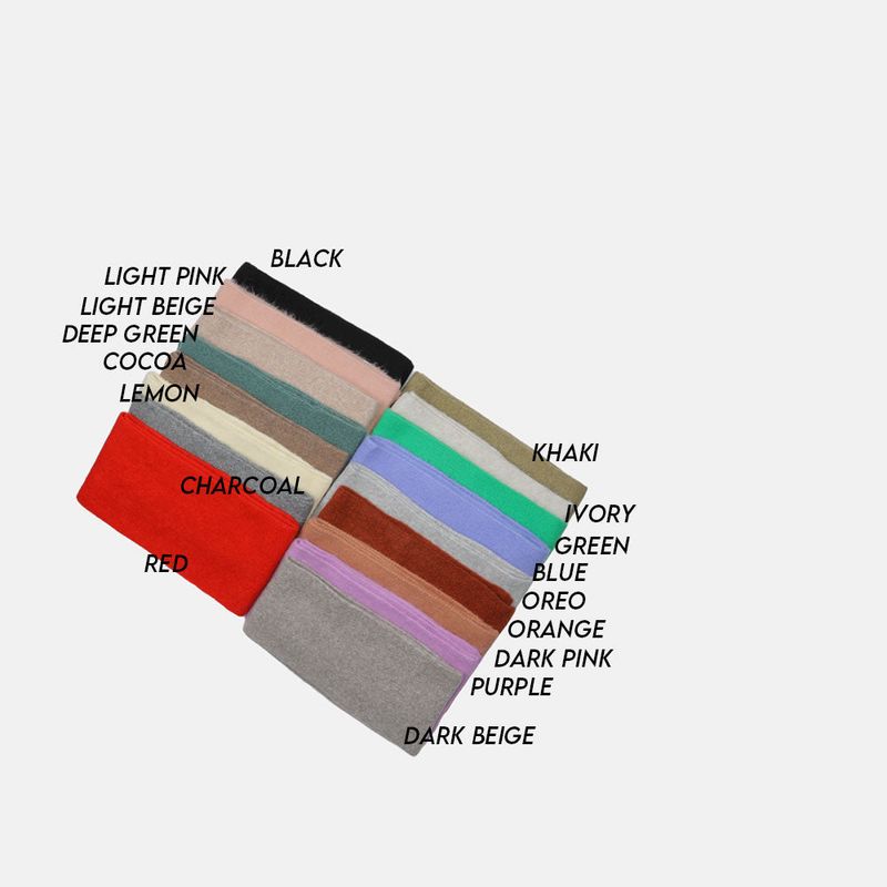 ASCLO Side Wool Muffler (17color)