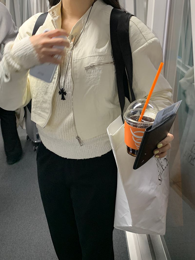 [MADE] Airport long bootcut banding pants -Basic