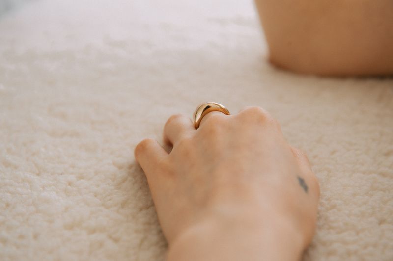TOMAR（トマル）の「[MADE]グランマリング (thin/14k gold plated)（アクセサリー）」