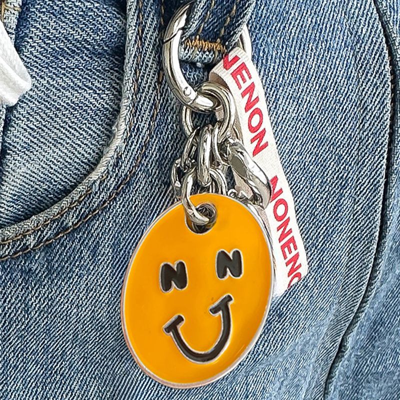 nonenon（ノンノン）の「クロッキースマイルサークルキーリング（トイ/キーホルダー）」