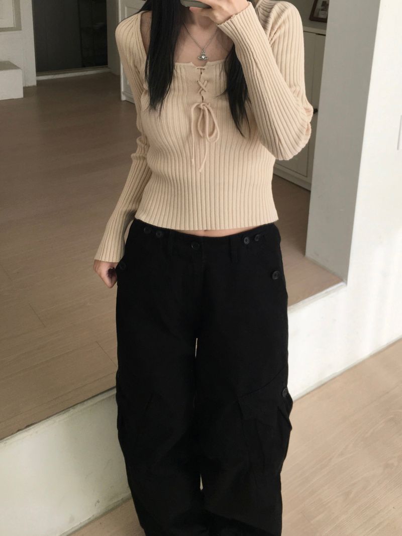 Corset Knitwear (3 colors)