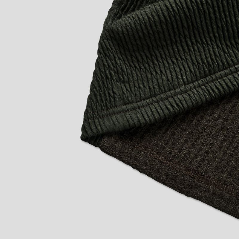 Big Star Warmer Henley Neck Hooded Knit 4C