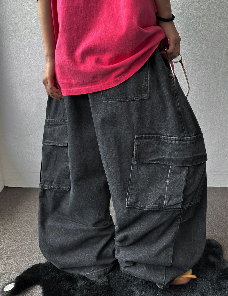 CCORTTI(コルッティ)の「Eve Parachute Cargo Balloon Denim Pants 3color(Pants)」