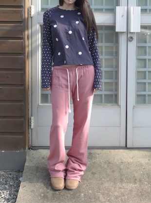 dot raglan tee
