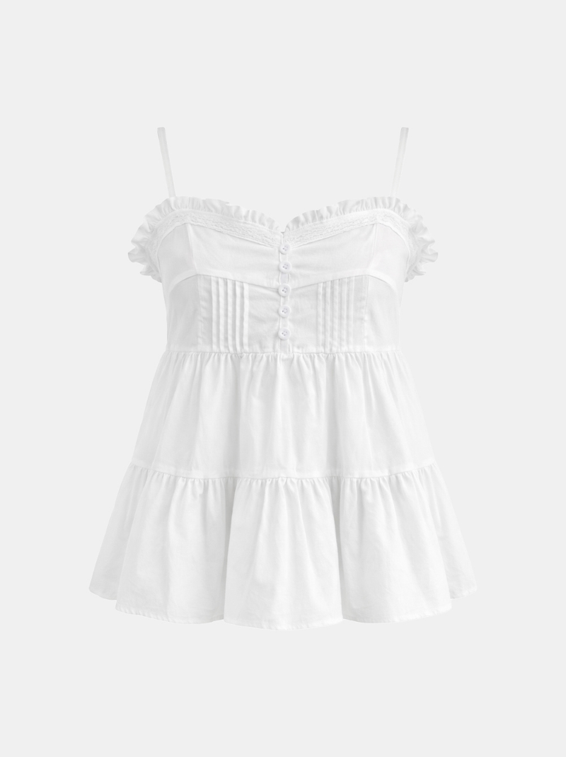 Sera Frill Volume Cami Blouse