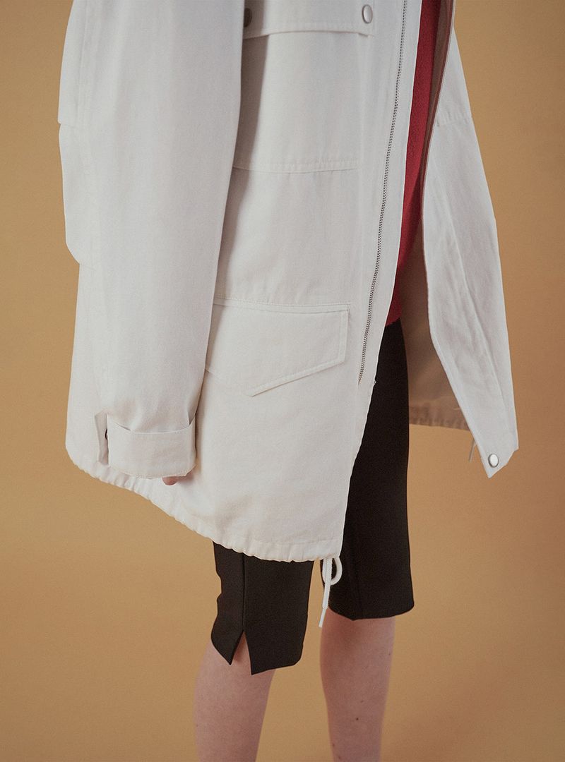 City work jacket_ivory