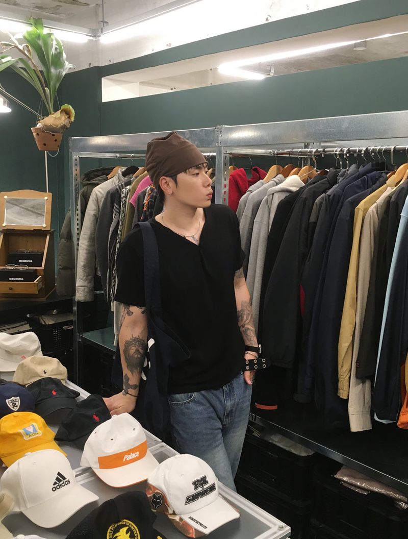 No.1815 S thin shirring BEANIE (4color)