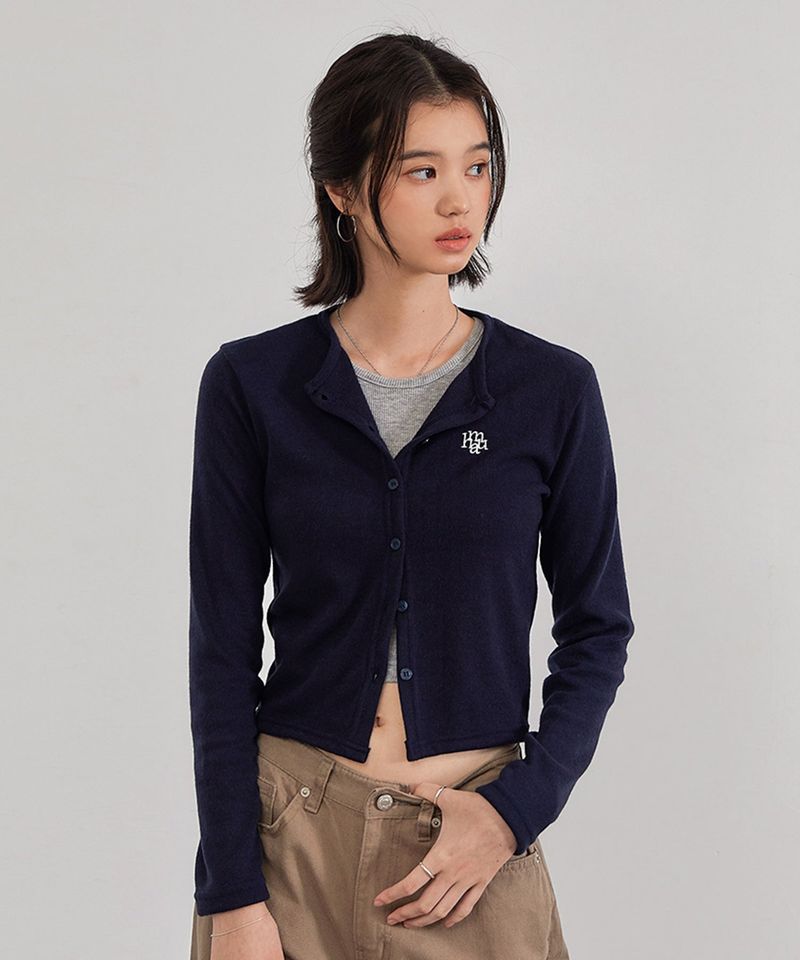 ANGORA SLIM FIT CARDIGAN