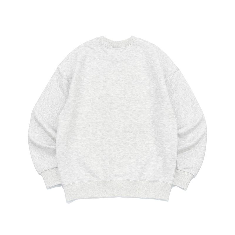 FISH CAT SWEATSHIRTS-LIGHT MELANGE