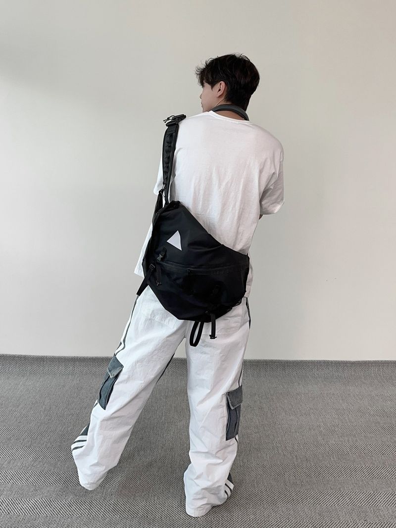 Our Mix Cargo Pants (Denim&Nylon)