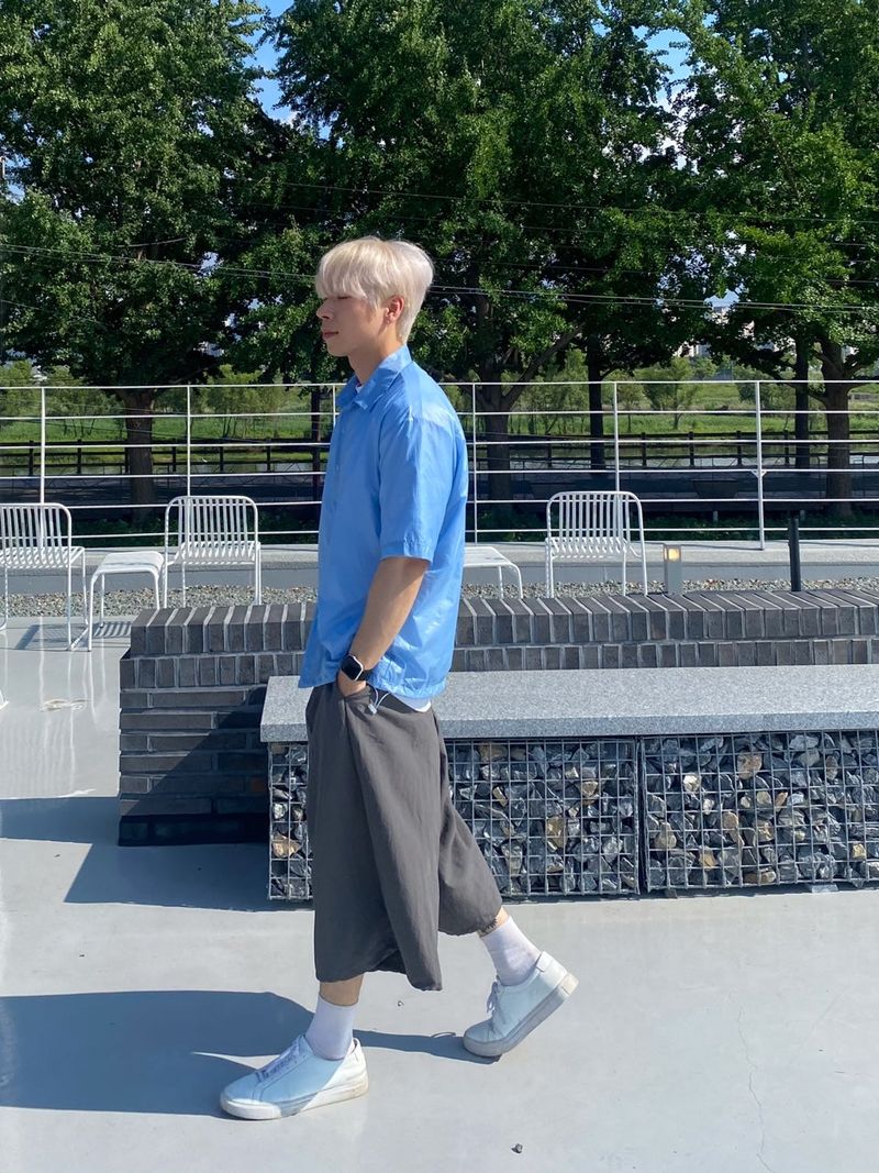 Stopper Nylon Bermuda Pants 5C