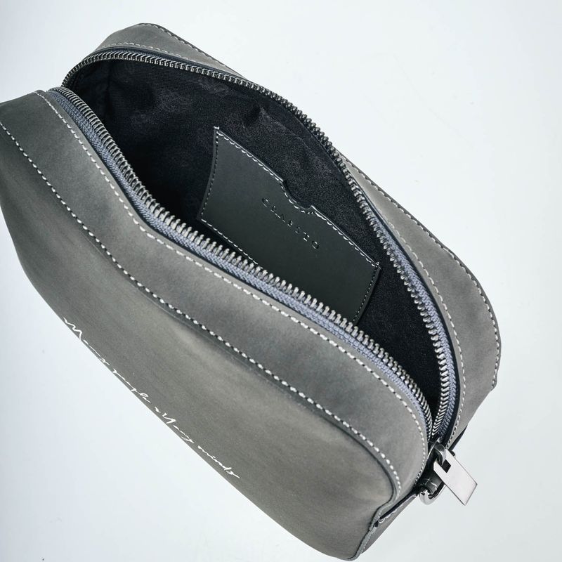 Corn Leather Graphic Camera Bag