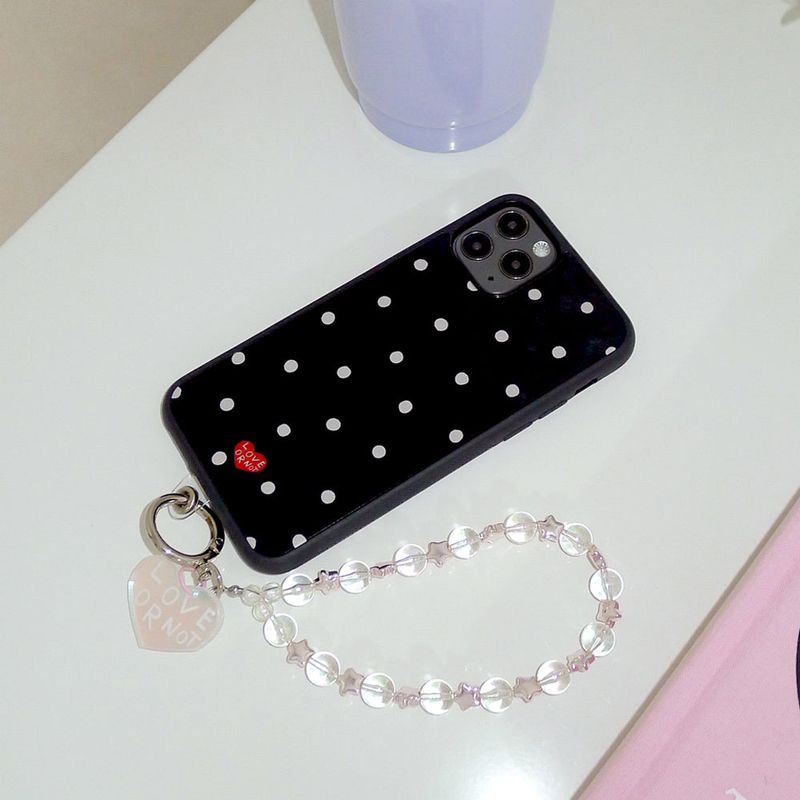 [MADE]Ivory Balls-Black Epoxy Bumpercase